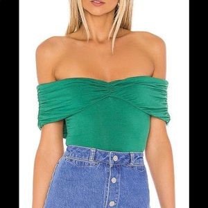 NWT Lovers&Friends Green Bodysuit Small